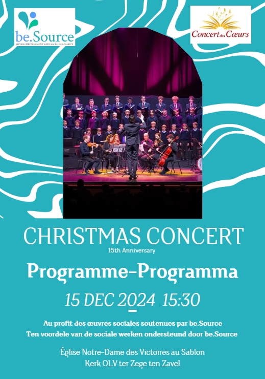 Programme musical 2024 Concret des Coeurs be.Source 