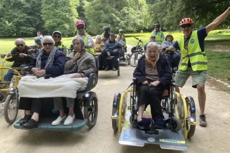 Balade &agrave; v&eacute;lo Babbelbike projet coup de pouce be.Source